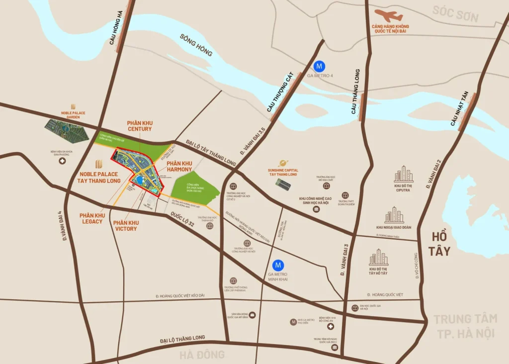 5 Mô tả về Dự án Nobel Palace Tây Thăng Long