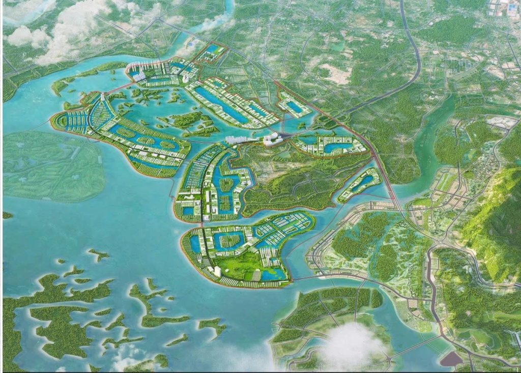 Vinhomes Global Gate Hạ Long kết nối Hà Nội chỉ 23 phút qua đường sắt tốc độ cao trong tương lai (Ảnh: CĐT).
