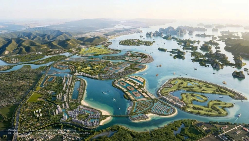 Vinhomes Global Gate Hạ Long mang đến không gian trong lành, không ô nhiễm nhưng vẫn nằm trong “bán kính sống” của Thủ đô (Ảnh: Vinhomes).